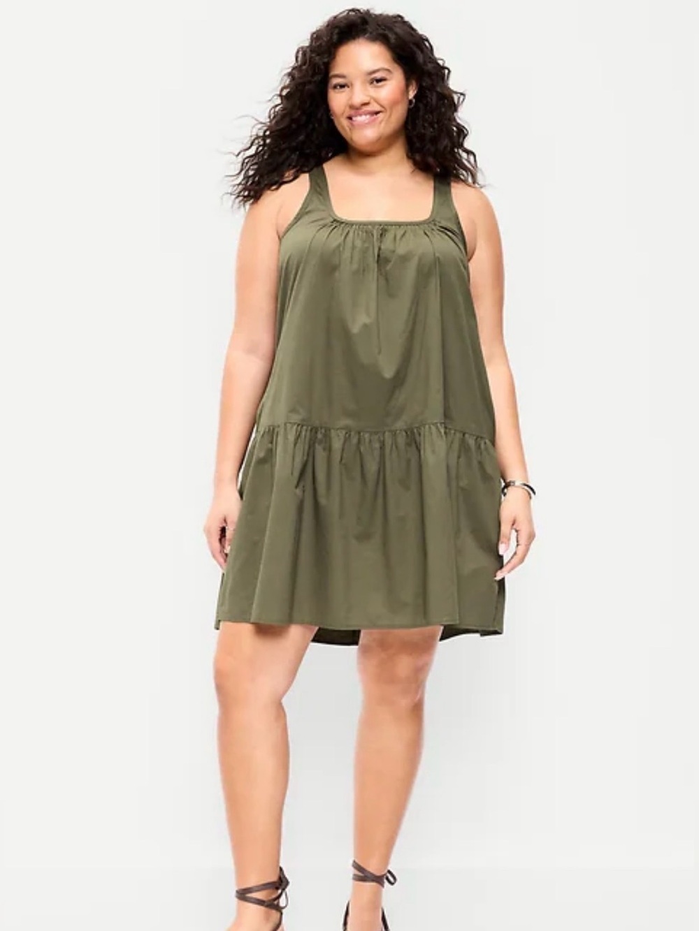 OLD NAVY | drop waist swing mini dress